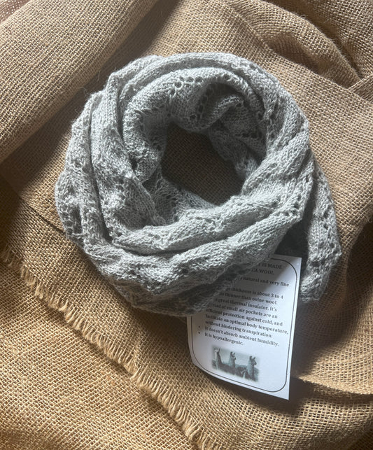 Fair Trade Alpaca Knit Scarf